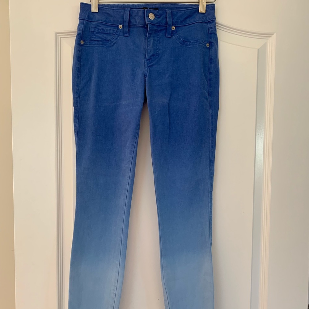 Bebe Blue Ombré stretch jeans